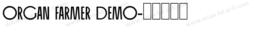 Organ Farmer Demo字体转换